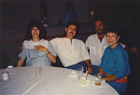 Myra McConothy, Bill Richey (wife Rhonda), Pete Huber